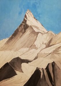 Alpi Occidentali, quadro Luca Bridda