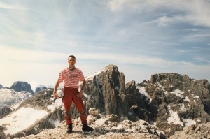 In vetta alla Cima dei Bureloni (3130 m)