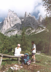 Due giorni nel Gruppo del Cridola. Escursioni nelle Dolomiti.