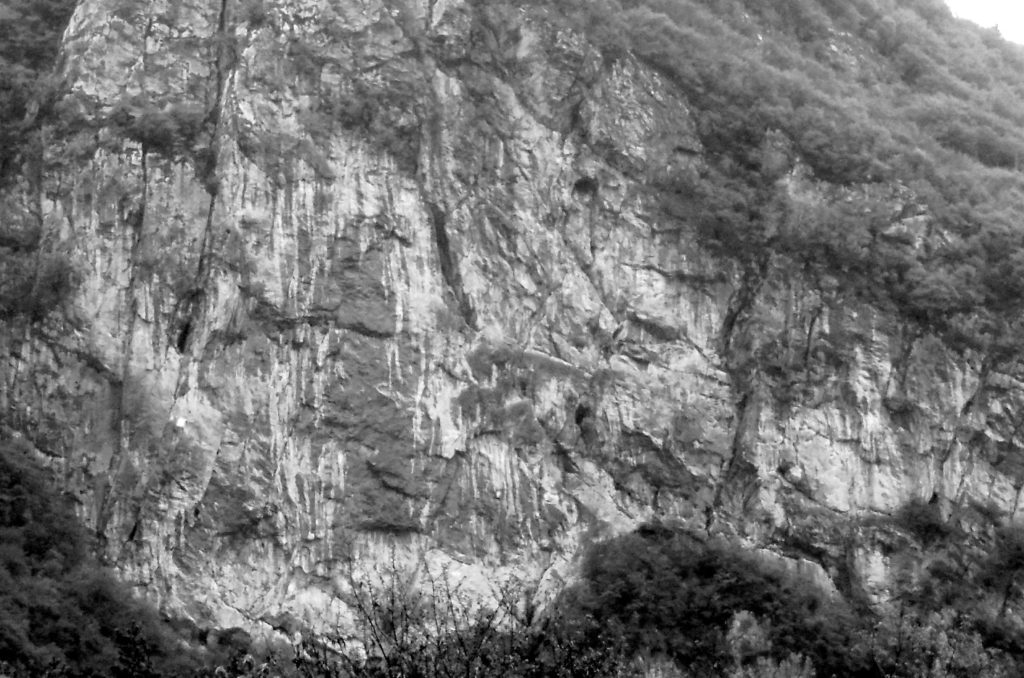 La falesia multipitch della Parete dei Falchi di Belluno