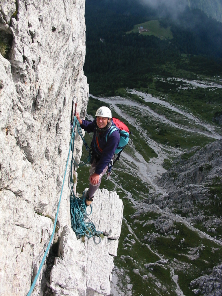 Pupo di Lozzo (2371 m) – lungo la Via comune Olivo