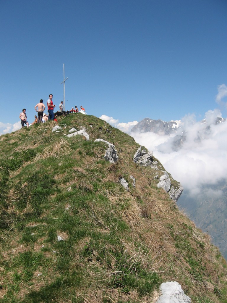 Monte Serva (2133 m) - in cima