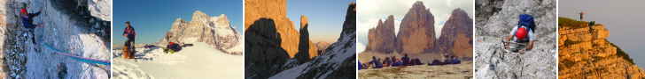 escursioni nelle Dolomiti, vie alpinistiche, falesie, trekking e informazioni sulle Dolomiti.