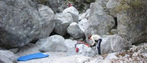 Zona Boulder della Val Scura (foto Cattarossi)