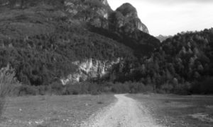 Palestra di roccia della Val Gallina, ingresso della valle